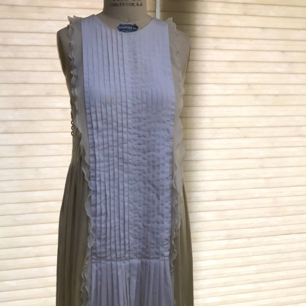 3.1 Philip lim ivory pleated dress size 4/6